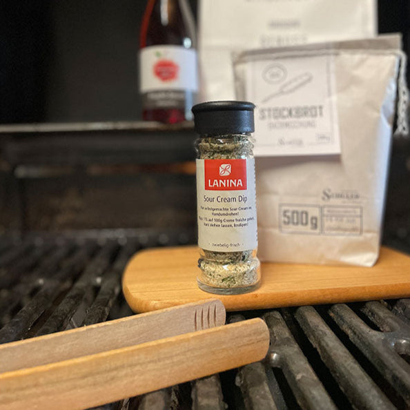 Sour Cream Dip als Gewürz im Set mit Backmischungen