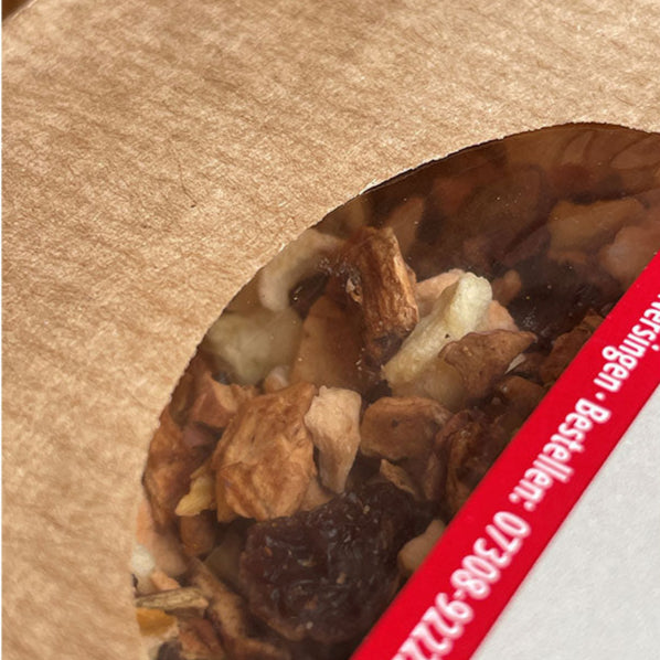 Apfelspezial Tee in der Detailansicht um verschiedene Komponenten besser zu erkennen von Hersteller Lanina