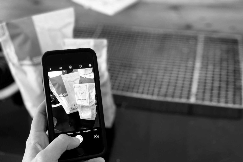 Instagram für Mehl und Mehr dem Backshop der Kunstmühle Schuler mit Mehl und Backzubehör