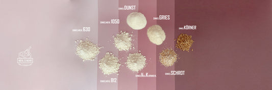 Alle Dinkelprodukte von Dinkelmehl, Dinkeldunst bis Dinkelkorn