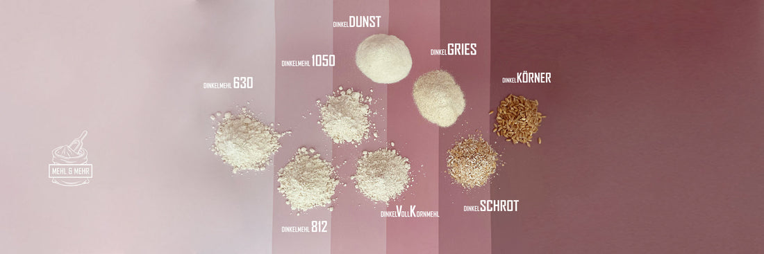 Alle Dinkelprodukte von Dinkelmehl, Dinkeldunst bis Dinkelkorn