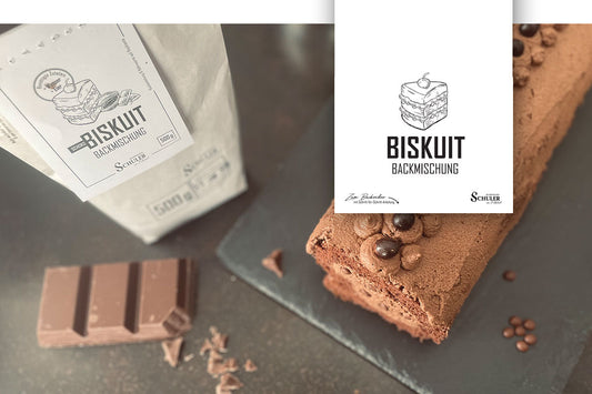 Schoko-Biskuit-Rolle