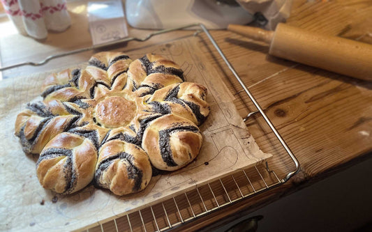 Köstlicher Mohnblume / Mohnstern mit Rezept und Anleitung