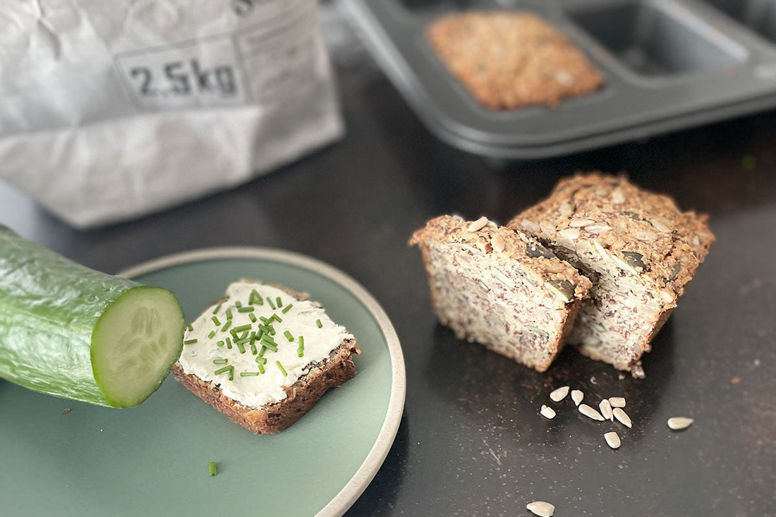 Proteinbrot selbstgebacken nach einfachem Rezept