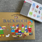 Ausstecherformen-Set Alphabet und das Kinderkochbuch von Zweregnstübchen mit dem Titel: Backbuch.