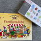 Ausstecherformen-Set Alphabet und das Kinderkochbuch von Zweregnstübchen mit dem Titel: Familienküche.