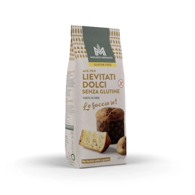 glutenfreie Backmischung für Hefegebäck von der Meraner Mühle 