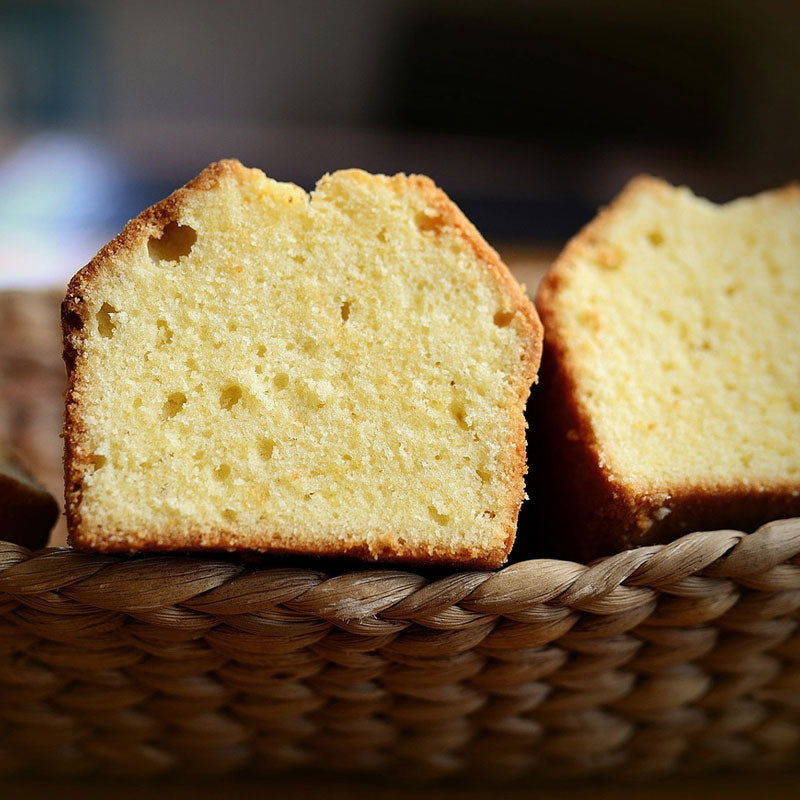 Sandkuchen als Kastenkuchen klassisch aus Backmischung Rührkuchen