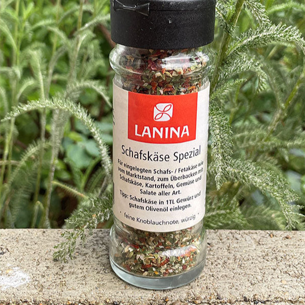 Gewürzmühle mit Schafskäse Spezial Gewürzmischung von Lanina