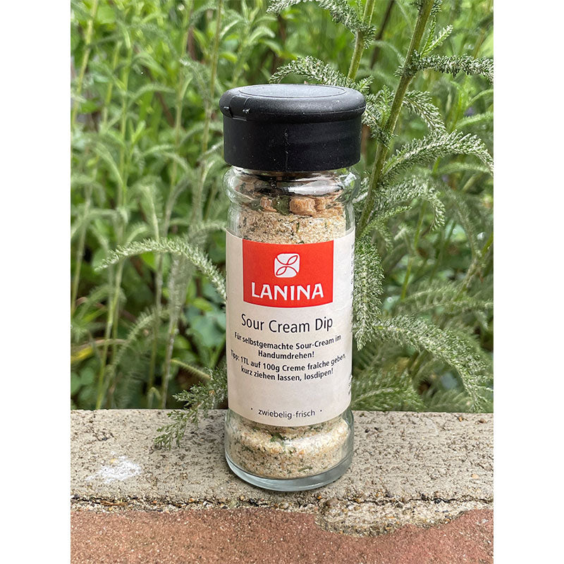 Gewürzmühle mit Sour Cream Dip Gewürzmischung von Lanina