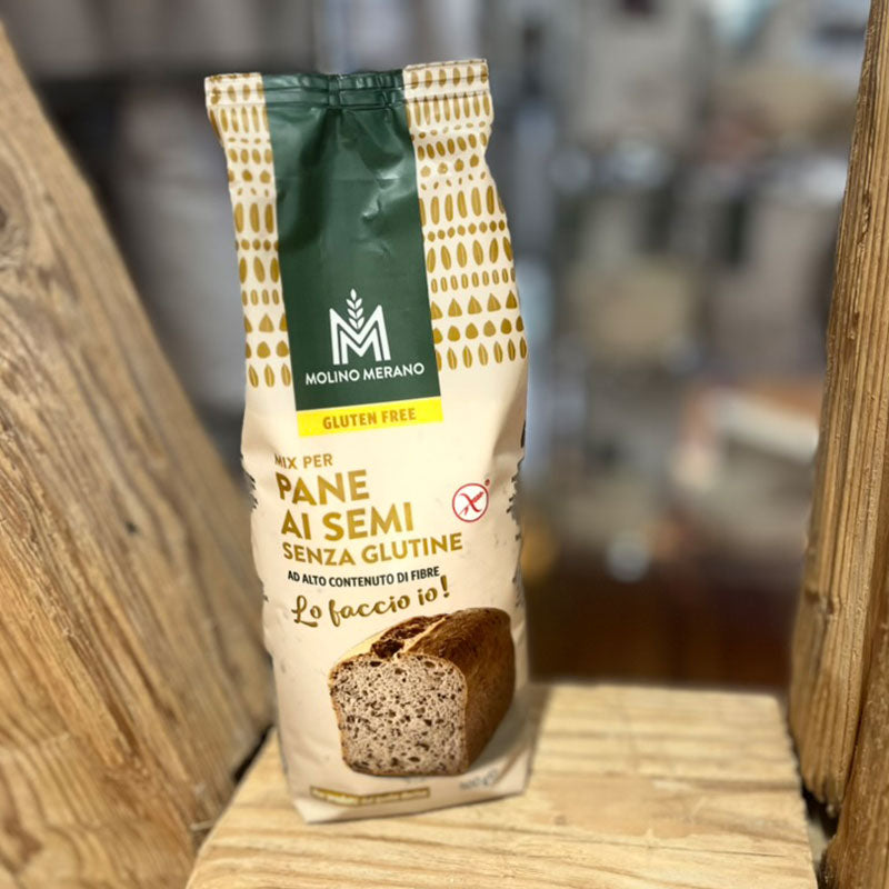 glutenfreie Backmischung für leckeres Körnerbrot der Meraner Mühle