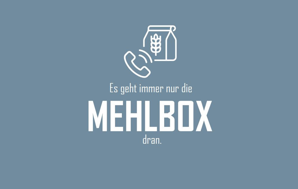 Mehlbox als Backspruch