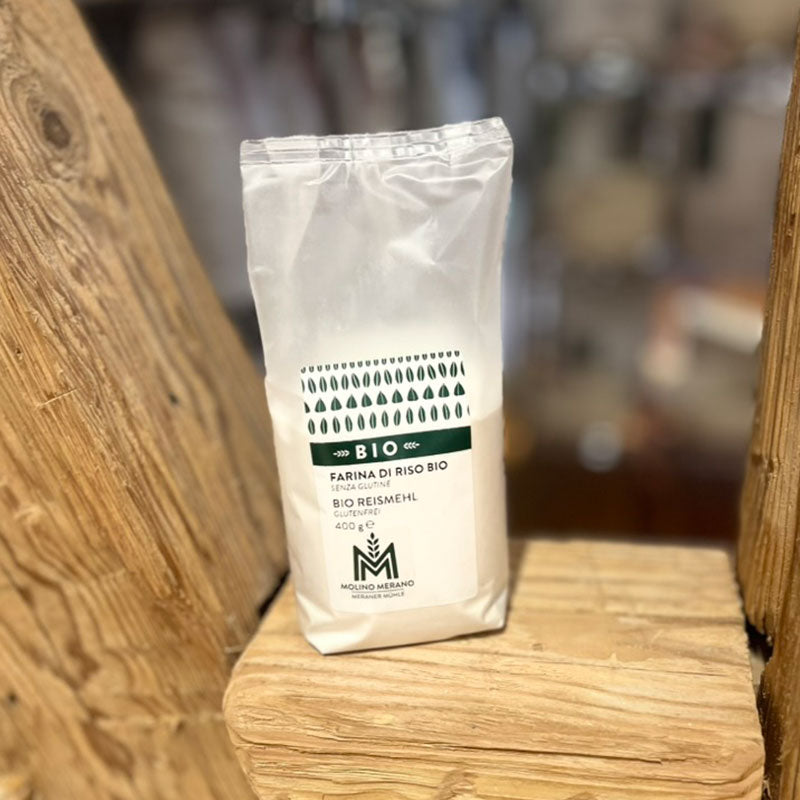 glutenfreies Reismehl von der Meraner Mühle