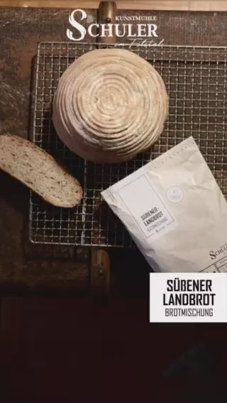 Ein Backfilm mit Schritt für Schritt Anleitung zum gelingsicheren Nachbacken der Brotbackmischung Landbrot